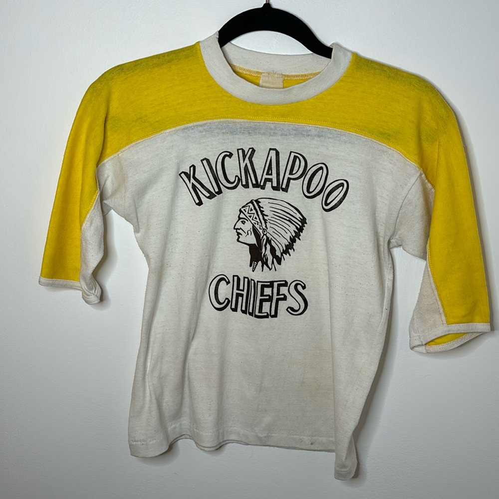 Vintage sports jersey.